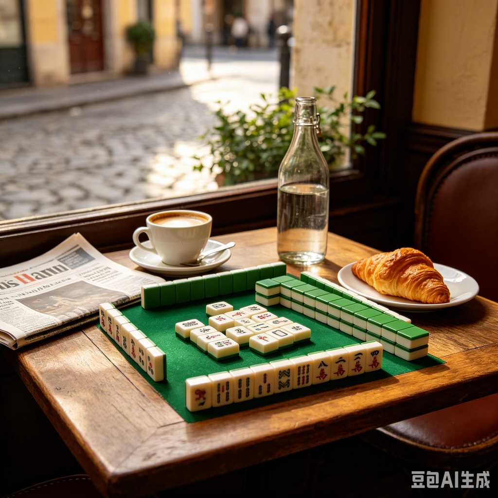 wear resistant print mahjong set
