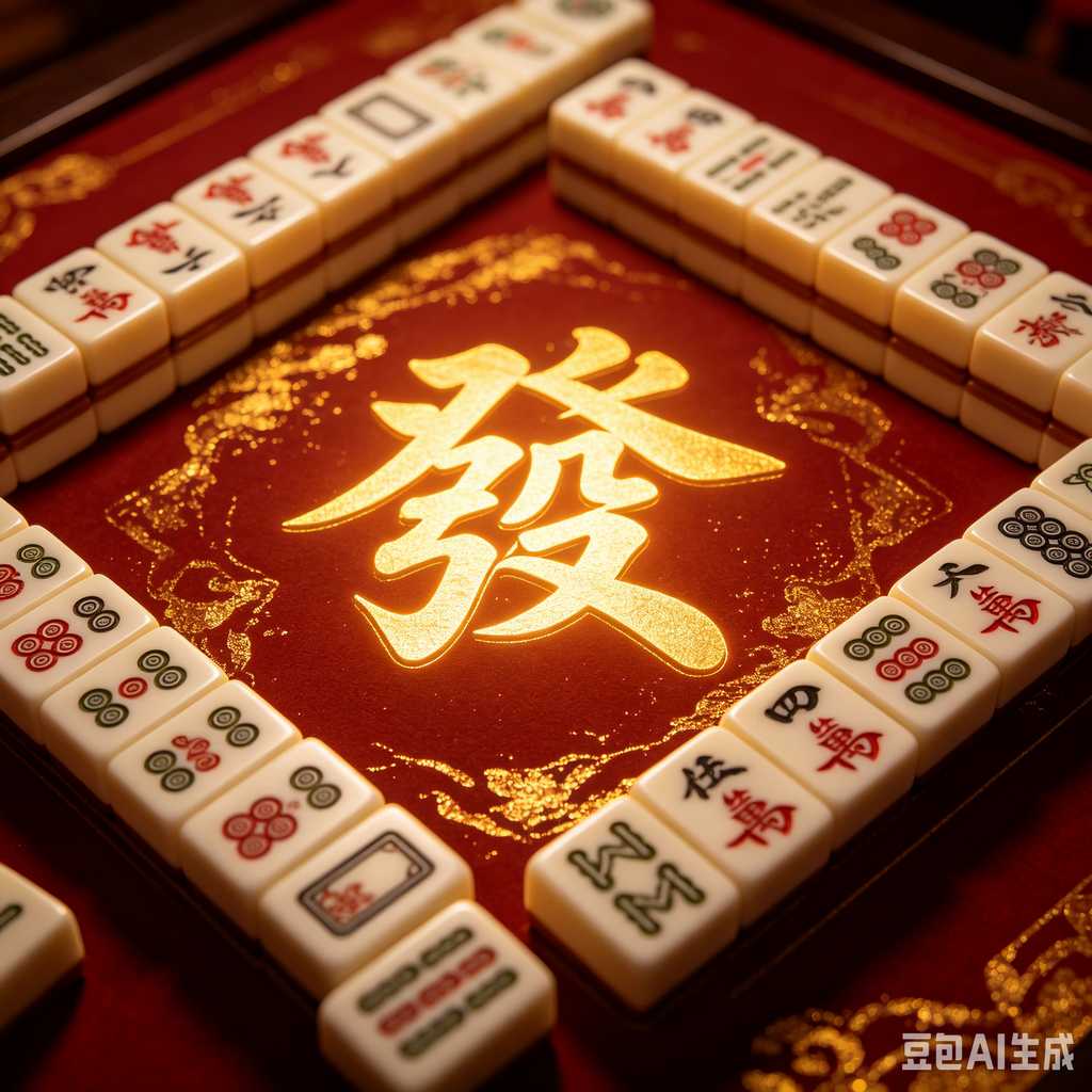 simple text mahjong tiles